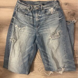 American Eagle Distressed Blue Jeans